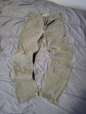 Carhartt Olive Green Cargo Work Pants